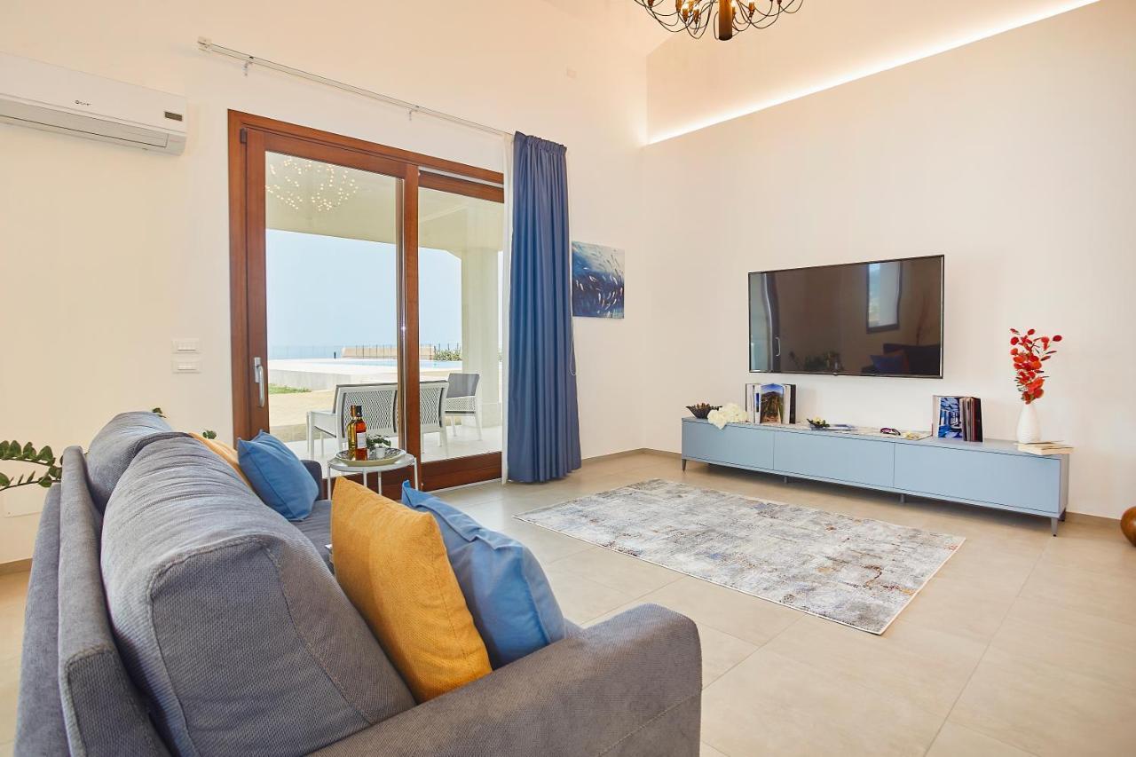 Villa Etesiae Castellammare del Golfo Bagian luar foto