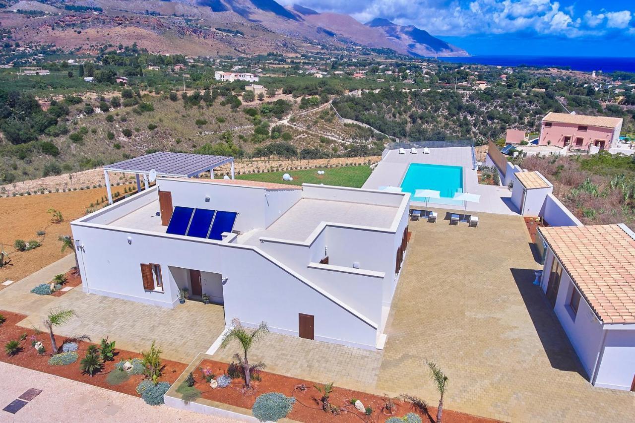 Villa Etesiae Castellammare del Golfo Bagian luar foto