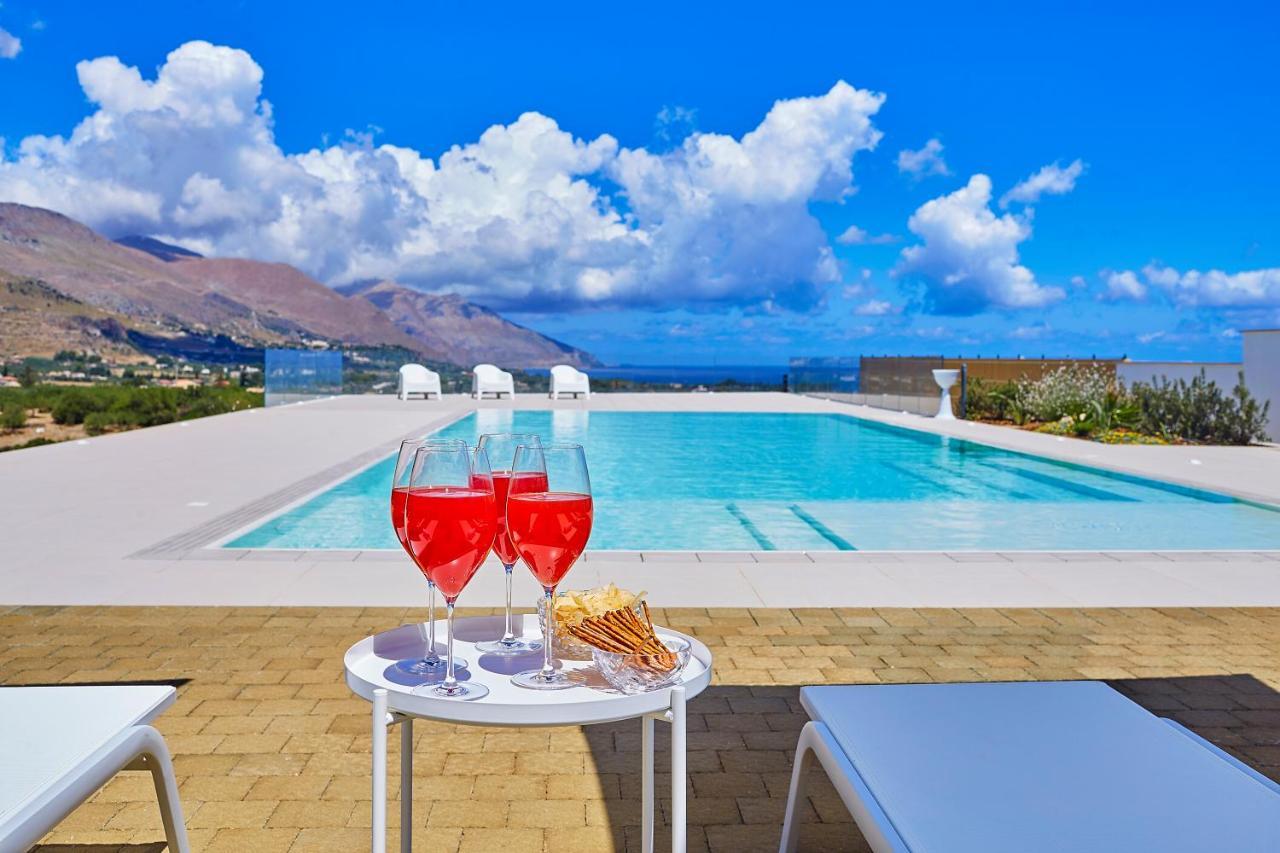 Villa Etesiae Castellammare del Golfo Bagian luar foto