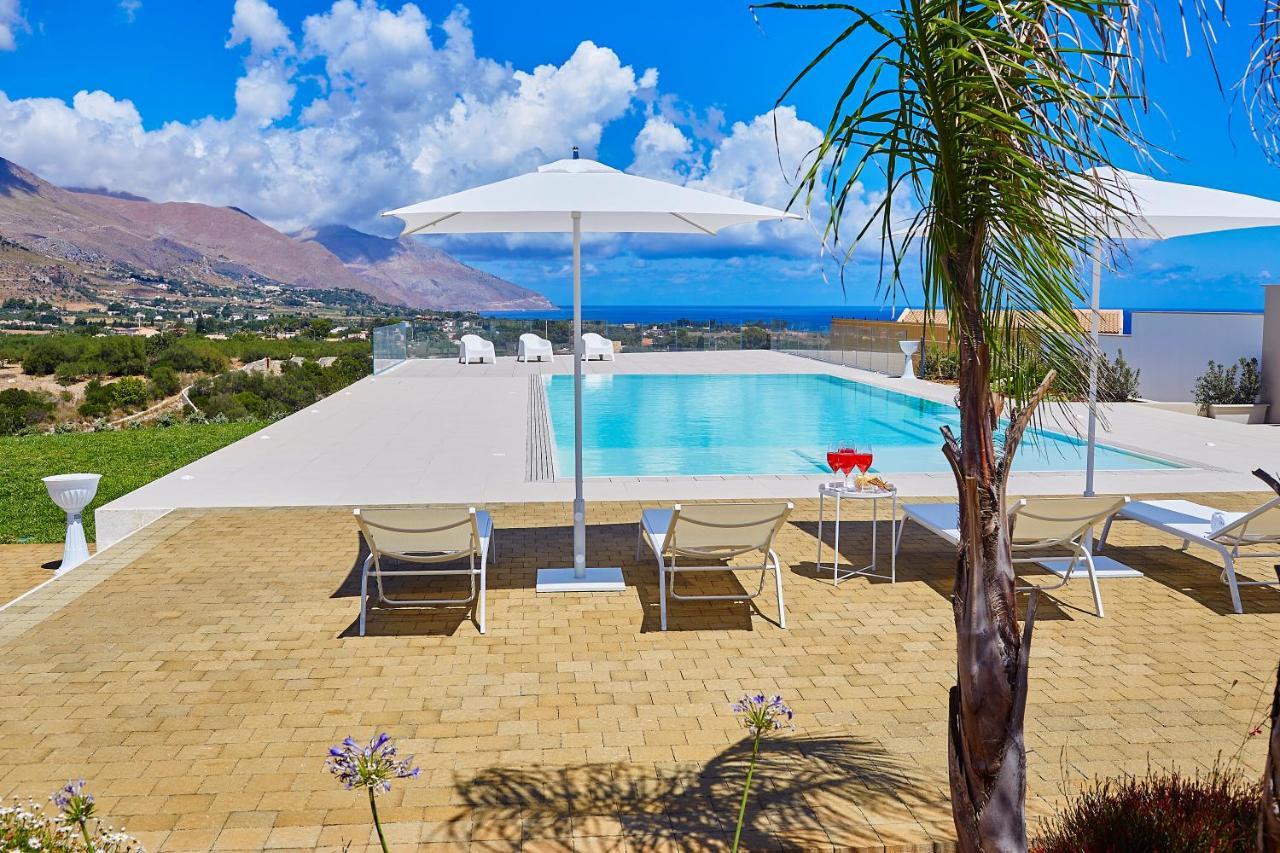 Villa Etesiae Castellammare del Golfo Bagian luar foto