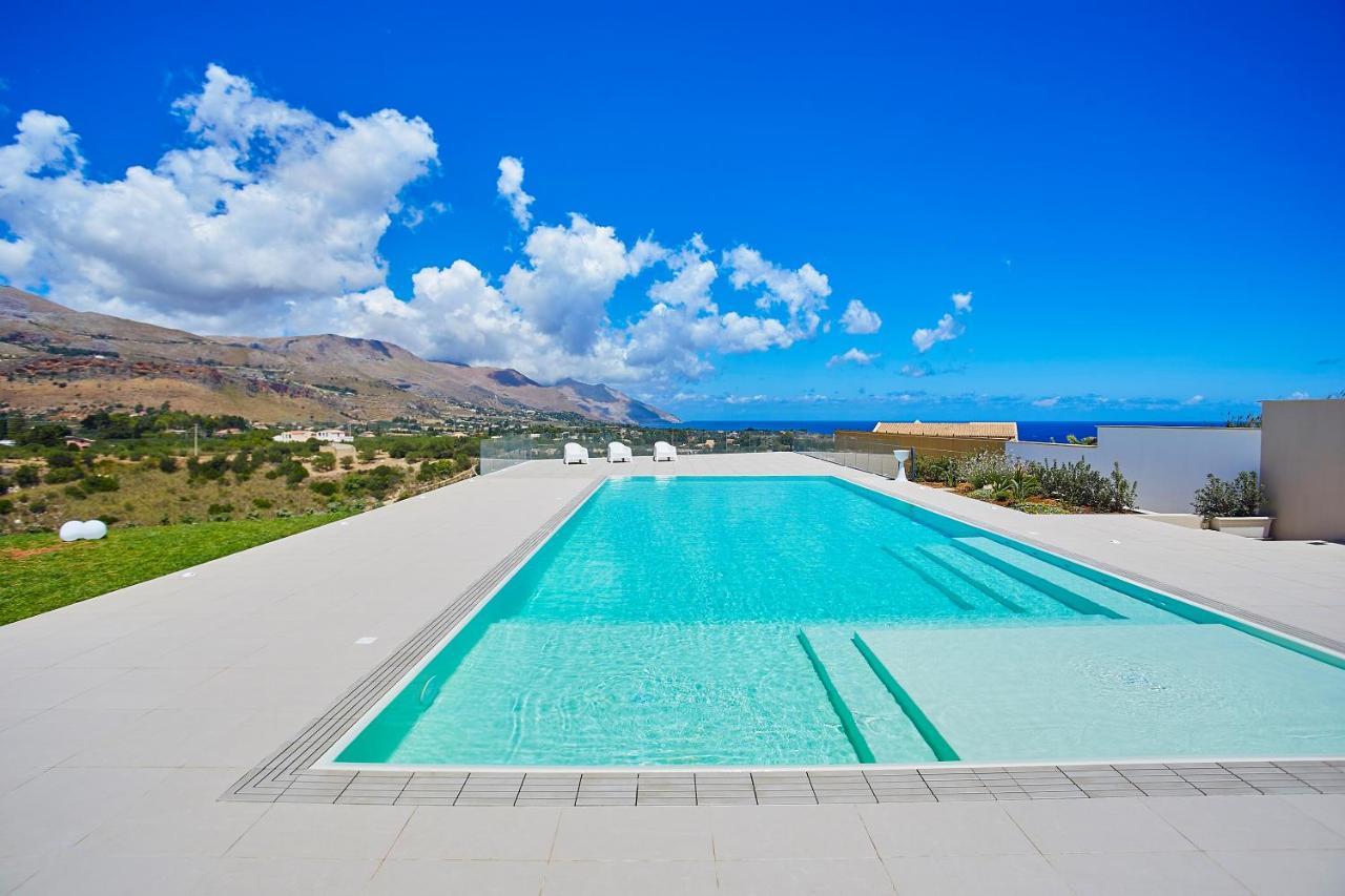 Villa Etesiae Castellammare del Golfo Bagian luar foto