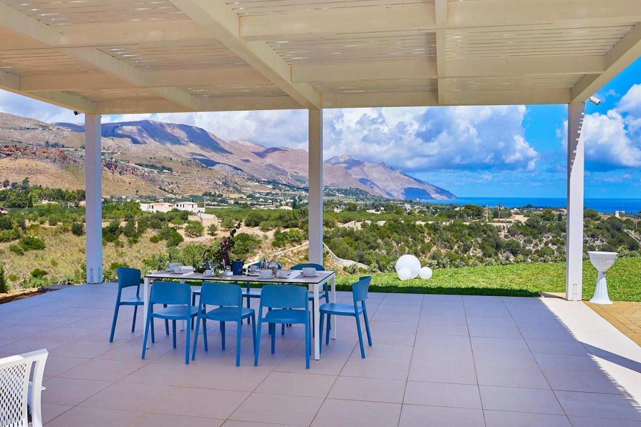 Villa Etesiae Castellammare del Golfo Bagian luar foto