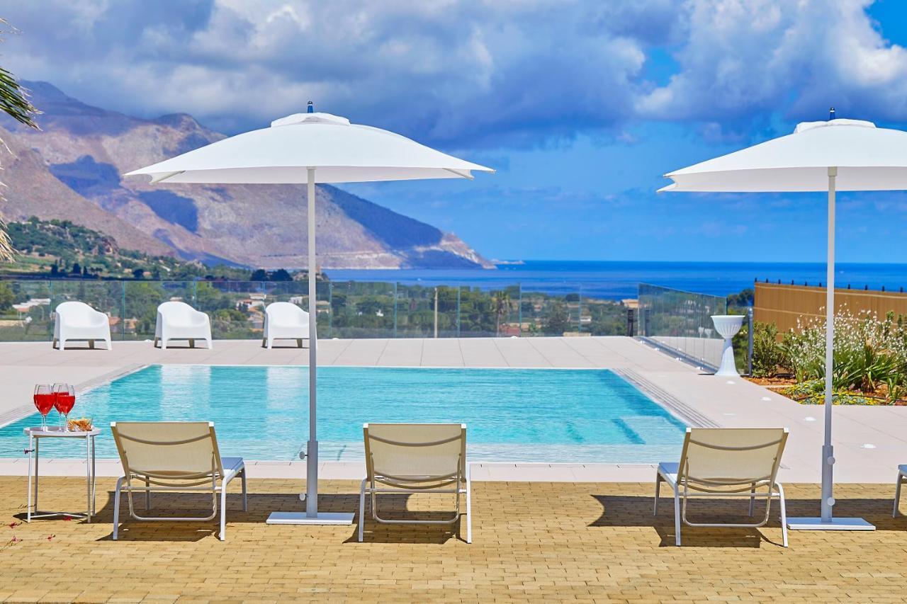 Villa Etesiae Castellammare del Golfo Bagian luar foto