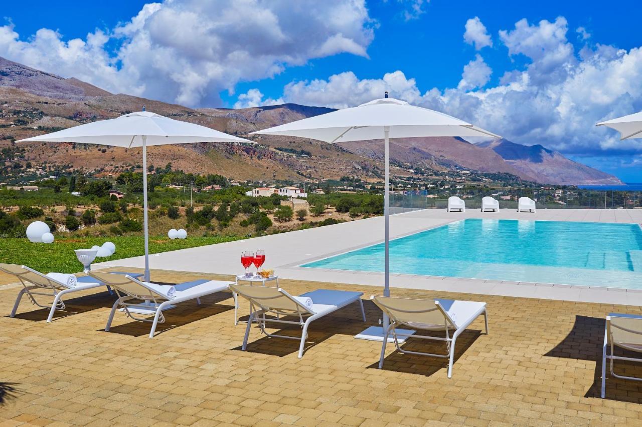 Villa Etesiae Castellammare del Golfo Bagian luar foto