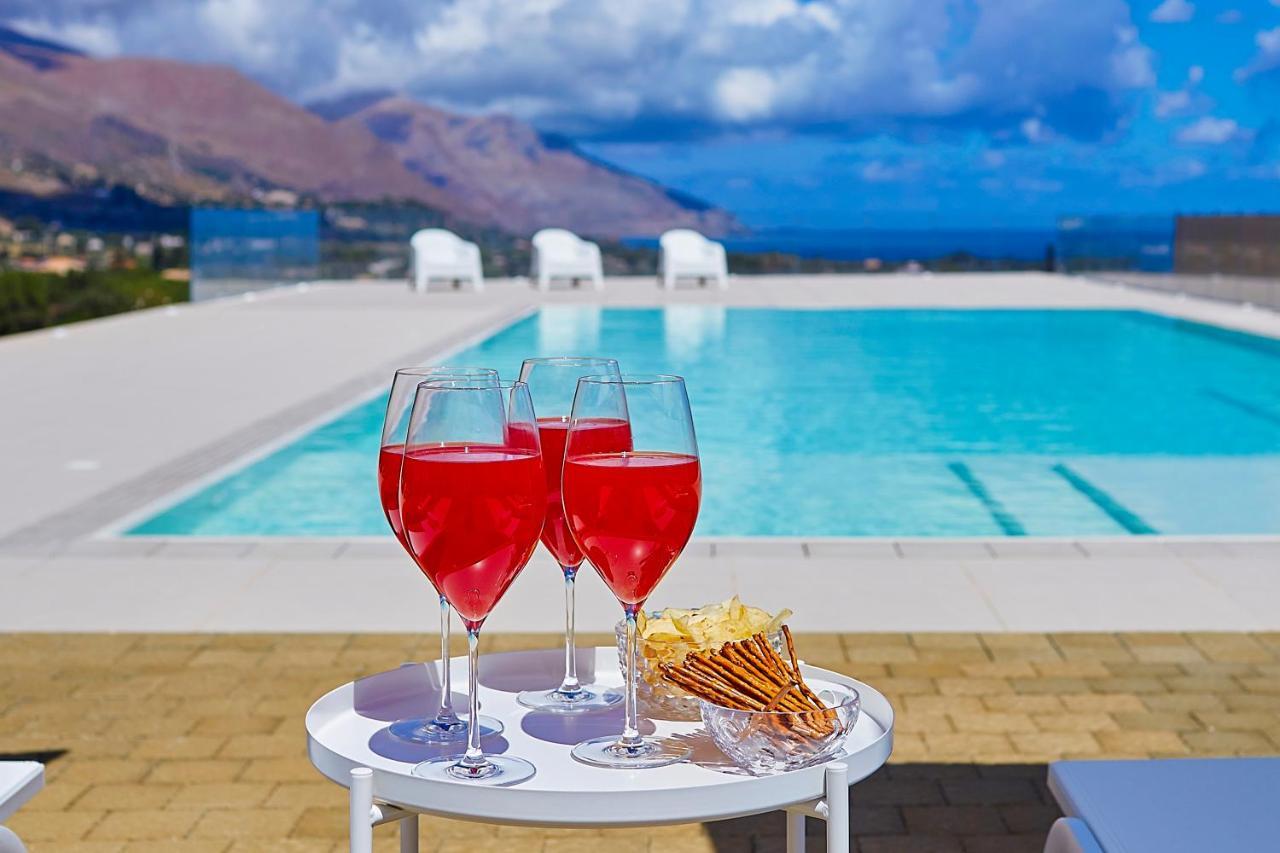 Villa Etesiae Castellammare del Golfo Bagian luar foto