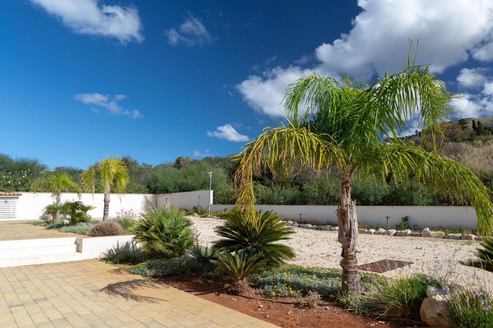 Villa Etesiae Castellammare del Golfo Bagian luar foto
