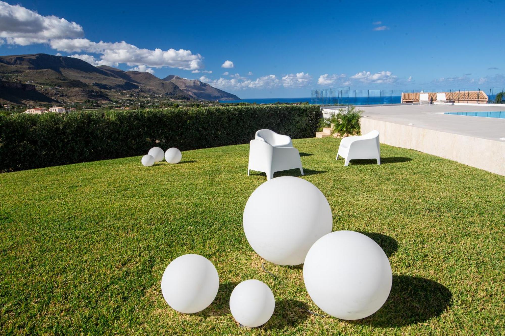 Villa Etesiae Castellammare del Golfo Bagian luar foto