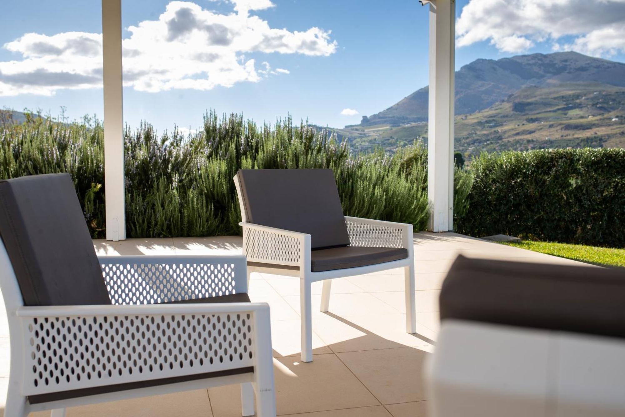 Villa Etesiae Castellammare del Golfo Bagian luar foto